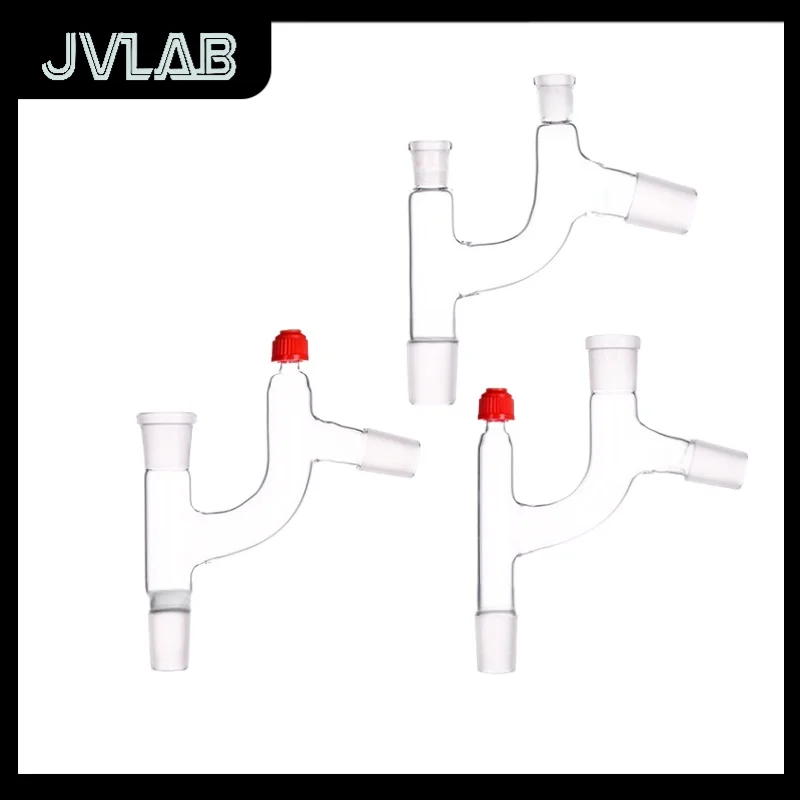 Distillation Head Claisen Elbow Grinding Mouth Claisen Joint Spout T-Shaped Lab Screw Thermometer Sleeve 75° Glass Ware JVLAB
Distillation Head Claisen Elbow Grinding Mouth Claisen Joint Spout T-Shaped Lab Screw Thermometer Sleeve 75° Glass Ware JVLAB