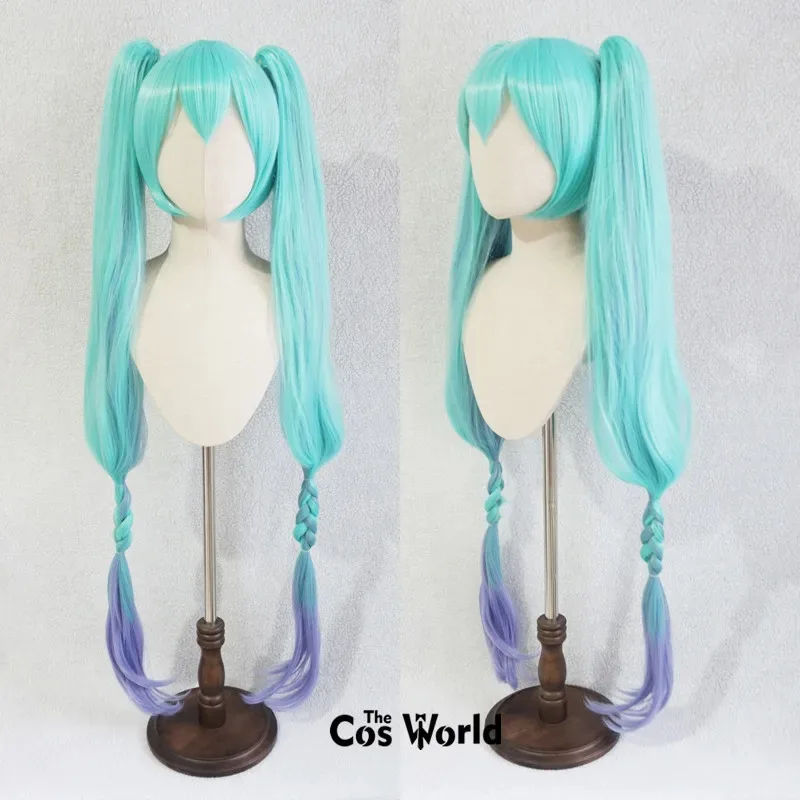 aaa12 3VOCALOID 2021 Magical Mirai Miku 120cm Long Straight Anime Cosplay Wigs Fiber Heat Resistant Synthetic Hair + Wig Cap
aaa12 3VOCALOID 2021 Magical Mirai Miku 120cm Long Straight Anime Cosplay Wigs Fiber Heat Resistant Synthetic Hair + Wig Cap