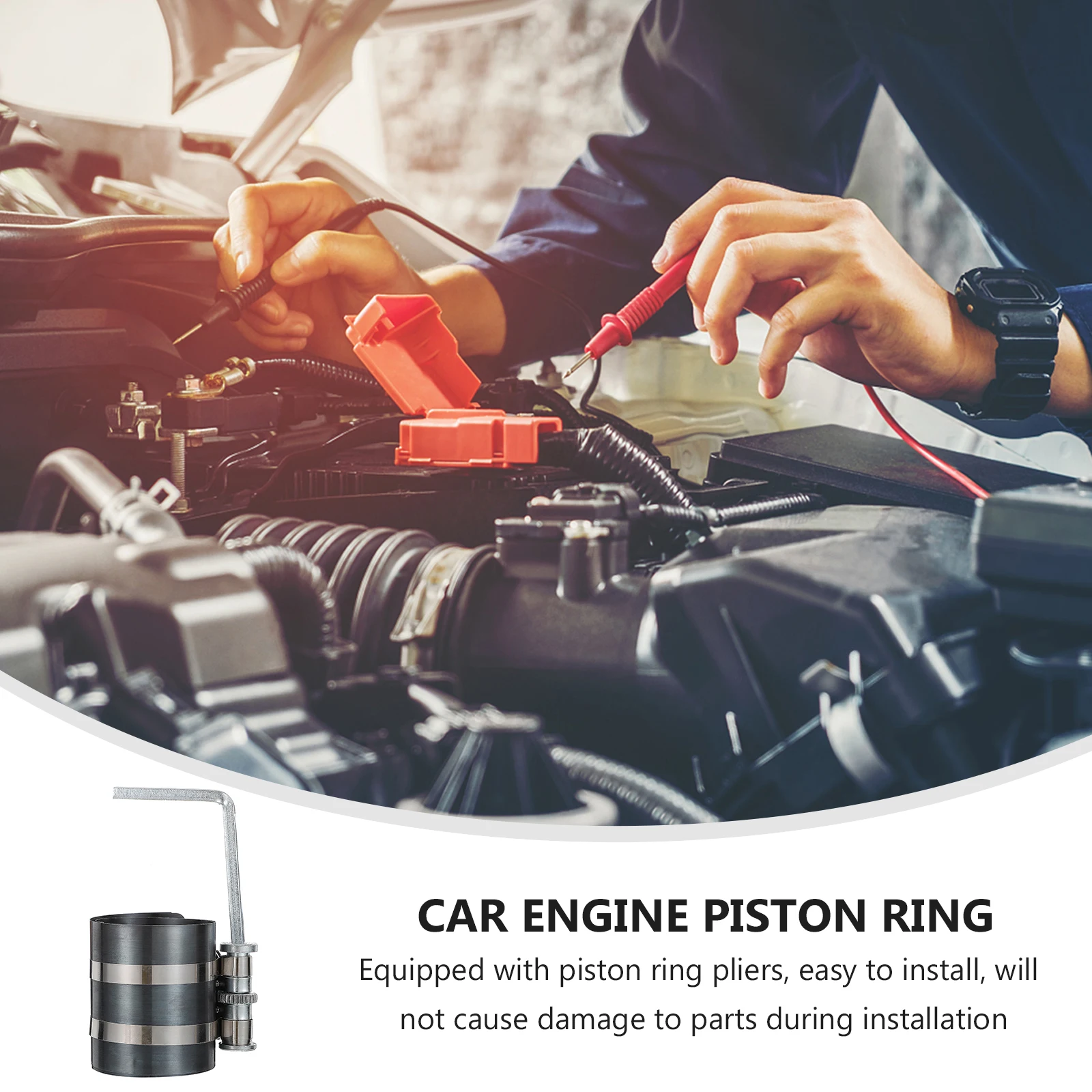Piston Ring Tools Steel Compressor Pliers Adjustable Installer Repair Kit Car Engine Thick 53mm to 150mm H Tools Piston
Piston Ring Tools Steel Compressor Pliers Adjustable Installer Repair Kit Car Engine Thick 53mm to 150mm H Tools Piston