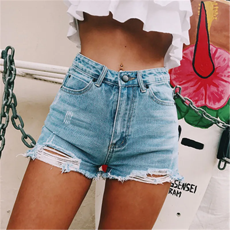 High street High Waist Burr Tassel Cuffs Summer Denim Shorts Women Casual Ripped Hole Fringe Short Jeans Korean Trousers
High street High Waist Burr Tassel Cuffs Summer Denim Shorts Women Casual Ripped Hole Fringe Short Jeans Korean Trousers