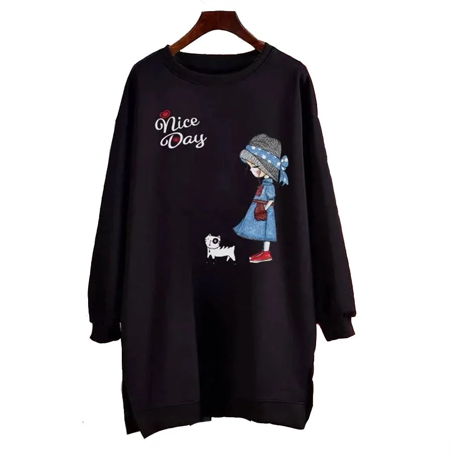 Большой размер 6XL, 50 кг, весенний свитшот, женский большой размер, длинный, удобный крой, повседневный, весенний, женский свитшот
Большой размер 6XL, 50 кг, весенний свитшот, женский большой размер, длинный, удобный крой, повседневный, весенний, женский свитшот