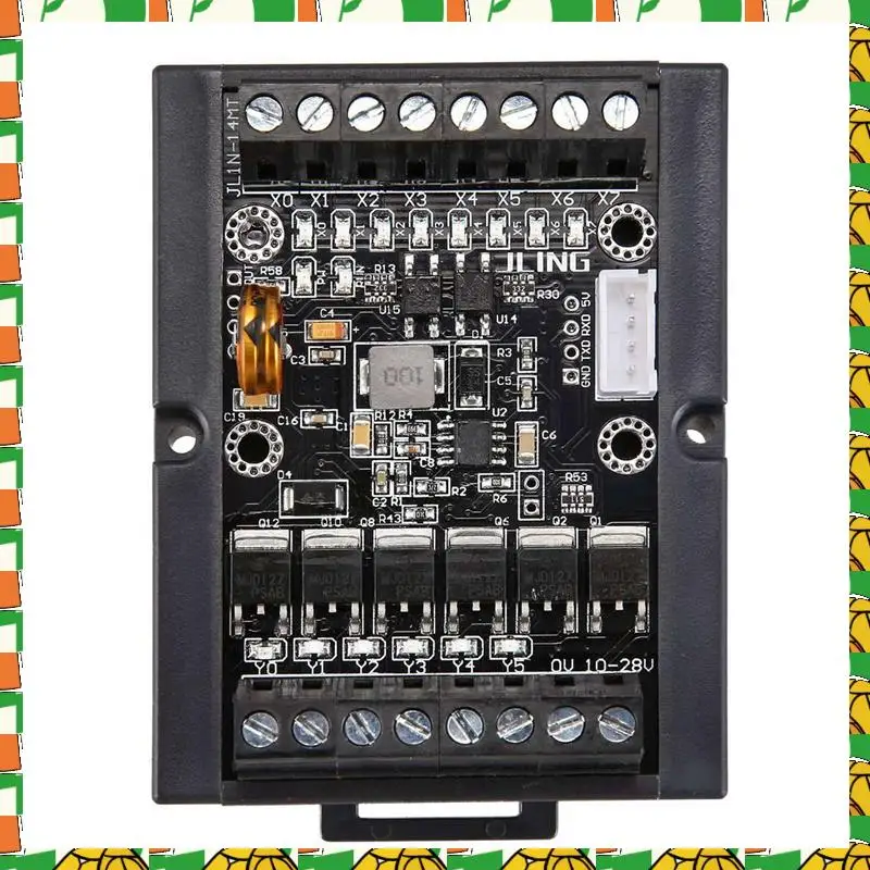 Professional Tool 5X PLC Programmable Logic Controller DC 10-28V PLC Regulator FX1N-14MT Industrial Control Board
Professional Tool 5X PLC Programmable Logic Controller DC 10-28V PLC Regulator FX1N-14MT Industrial Control Board