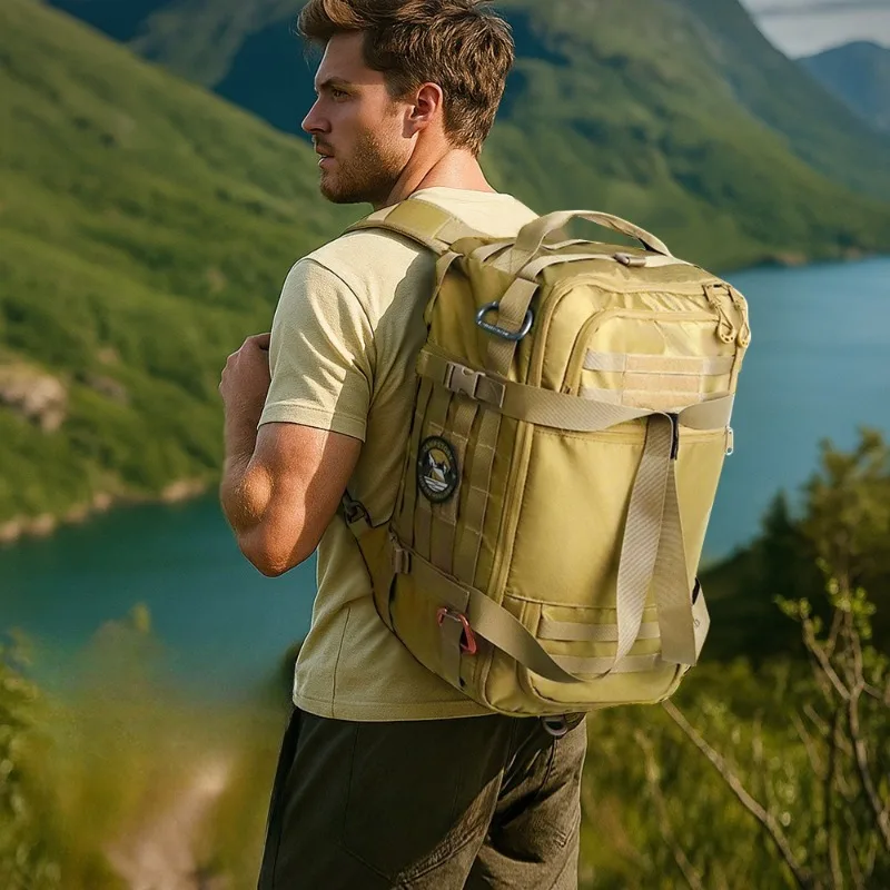 Большая вместительная уличная портативная сумка для хранения, многофункциональная сумка для выживания, альпинизма, туризма, пикника, брезента, кемпинга, пешего туризма
Большая вместительная уличная портативная сумка для хранения, многофункциональная сумка для выживания, альпинизма, туризма, пикника, брезента, кемпинга, пешего туризма