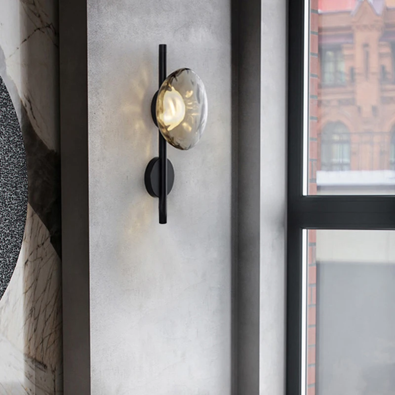 Nordic Gray White Clear Glass Wall Light 20cm with Gold Black Metal Lamp G9 Bulb for Bedroom Parlor Restaurant Corridor Sconce
Nordic Gray White Clear Glass Wall Light 20cm with Gold Black Metal Lamp G9 Bulb for Bedroom Parlor Restaurant Corridor Sconce