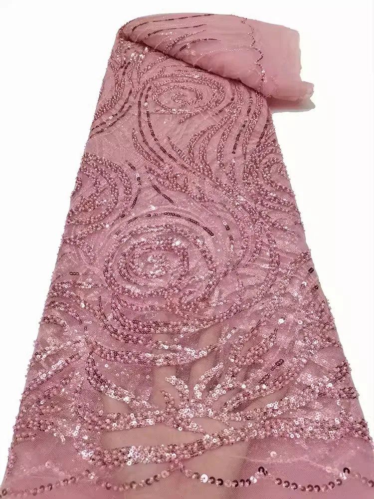 New Bubble Bead Lace Mesh Fabric, Wave Bead Tube Embroidered Sequin Embroidered Fabric
New Bubble Bead Lace Mesh Fabric, Wave Bead Tube Embroidered Sequin Embroidered Fabric