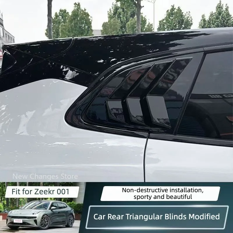 For Zeekr 001 2021-2025 Car Rear Triangular Blinds Modified Window Air Outlet Body Exterior Upgrade Modify Accessories
For Zeekr 001 2021-2025 Car Rear Triangular Blinds Modified Window Air Outlet Body Exterior Upgrade Modify Accessories