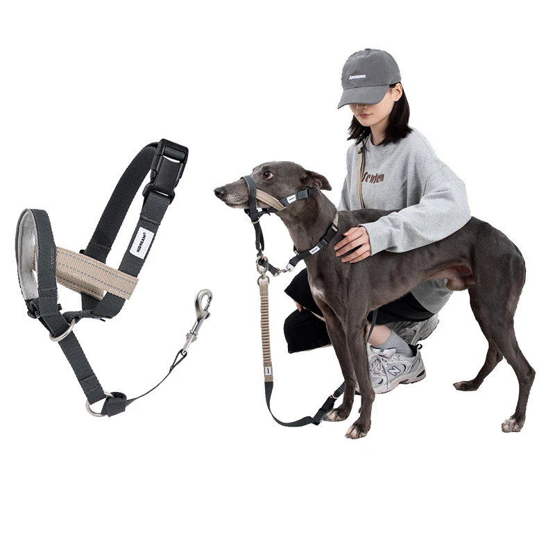 Мягкий ошейник на голову для собак с лакированной подкладкой, без вытягивания головы, тренировочный поводок для носа с предохранительным звеном для средних и больших собак, регулируемый
Мягкий ошейник на голову для собак с лакированной подкладкой, без вытягивания головы, тренировочный поводок для носа с предохранительным звеном для средних и больших собак, регулируемый