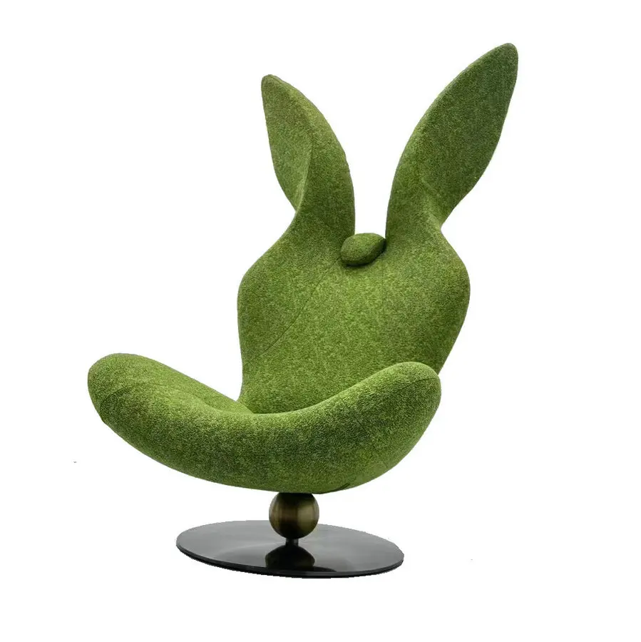 #Customized Velvet Green Rabbit Armchair Fiberglass PU Synthetic Leather Lounge Chair Hotel Villa High Back Wing Sofa Chairs
#Customized Velvet Green Rabbit Armchair Fiberglass PU Synthetic Leather Lounge Chair Hotel Villa High Back Wing Sofa Chairs
