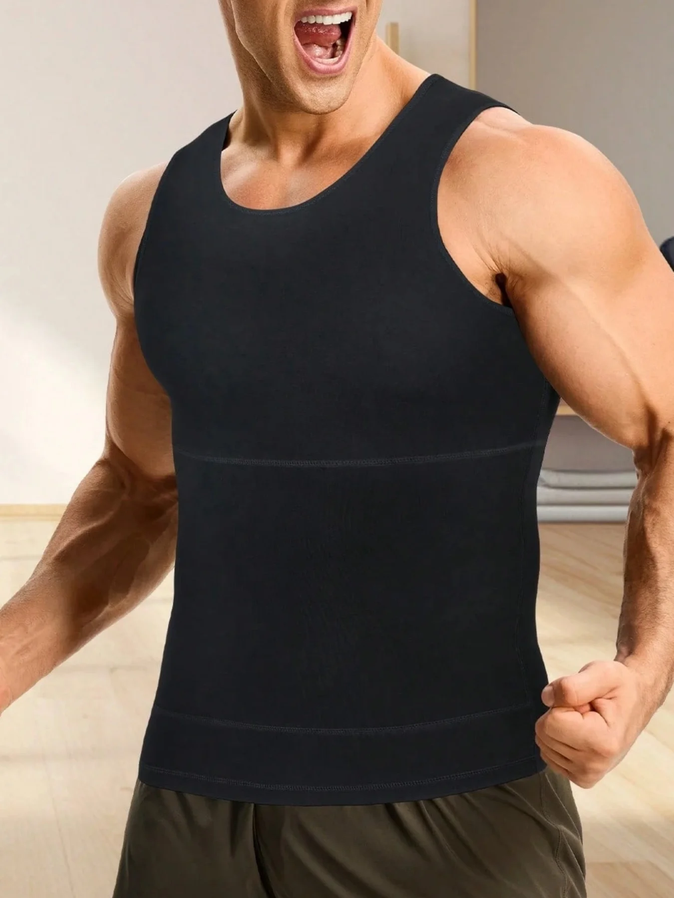 Compression Tank Tops for Men Tummy Control Shapewear Undershirt Male Invisible Slim Fit Body ShaperWear
Compression Tank Tops for Men Tummy Control Shapewear Undershirt Male Invisible Slim Fit Body ShaperWear