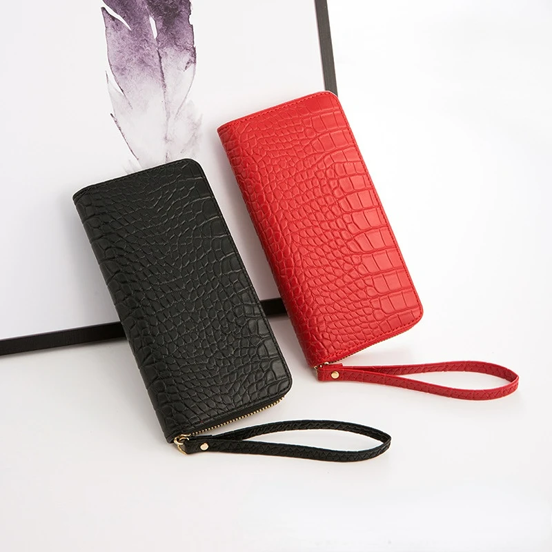 Women's Coin Purse, Mobile Phone Bag, Lady Wallet, Crocodile Pattern Clutch tote bag
Women's Coin Purse, Mobile Phone Bag, Lady Wallet, Crocodile Pattern Clutch tote bag