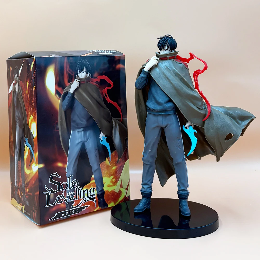 Solo Leveling Sung Jin woo Cloak Anime Figure 21CM Collectible Model Doll Toys Gifts
Solo Leveling Sung Jin woo Cloak Anime Figure 21CM Collectible Model Doll Toys Gifts