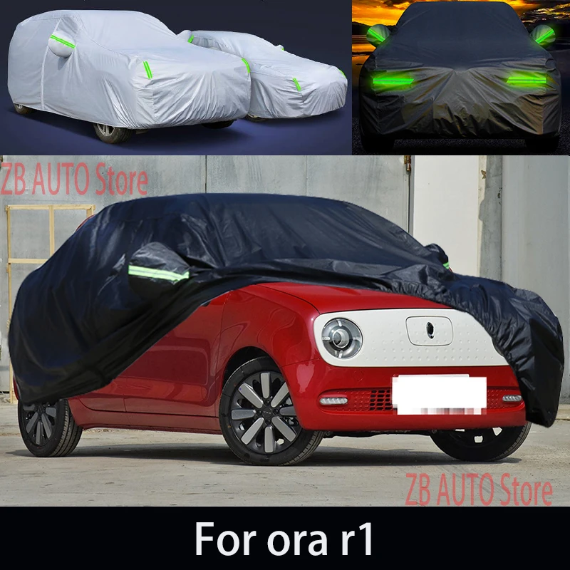 For ora r1 Outdoor Protection Full Car Covers Snow Cover Sunshade Waterproof Dustproof Exterior Car accessories
For ora r1 Outdoor Protection Full Car Covers Snow Cover Sunshade Waterproof Dustproof Exterior Car accessories