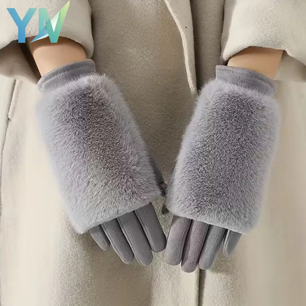 Winter Touchscreen Gloves Women Leather Fingerless Mittens Convertible Design Outdoor Cycling Windproof Gloves
Winter Touchscreen Gloves Women Leather Fingerless Mittens Convertible Design Outdoor Cycling Windproof Gloves