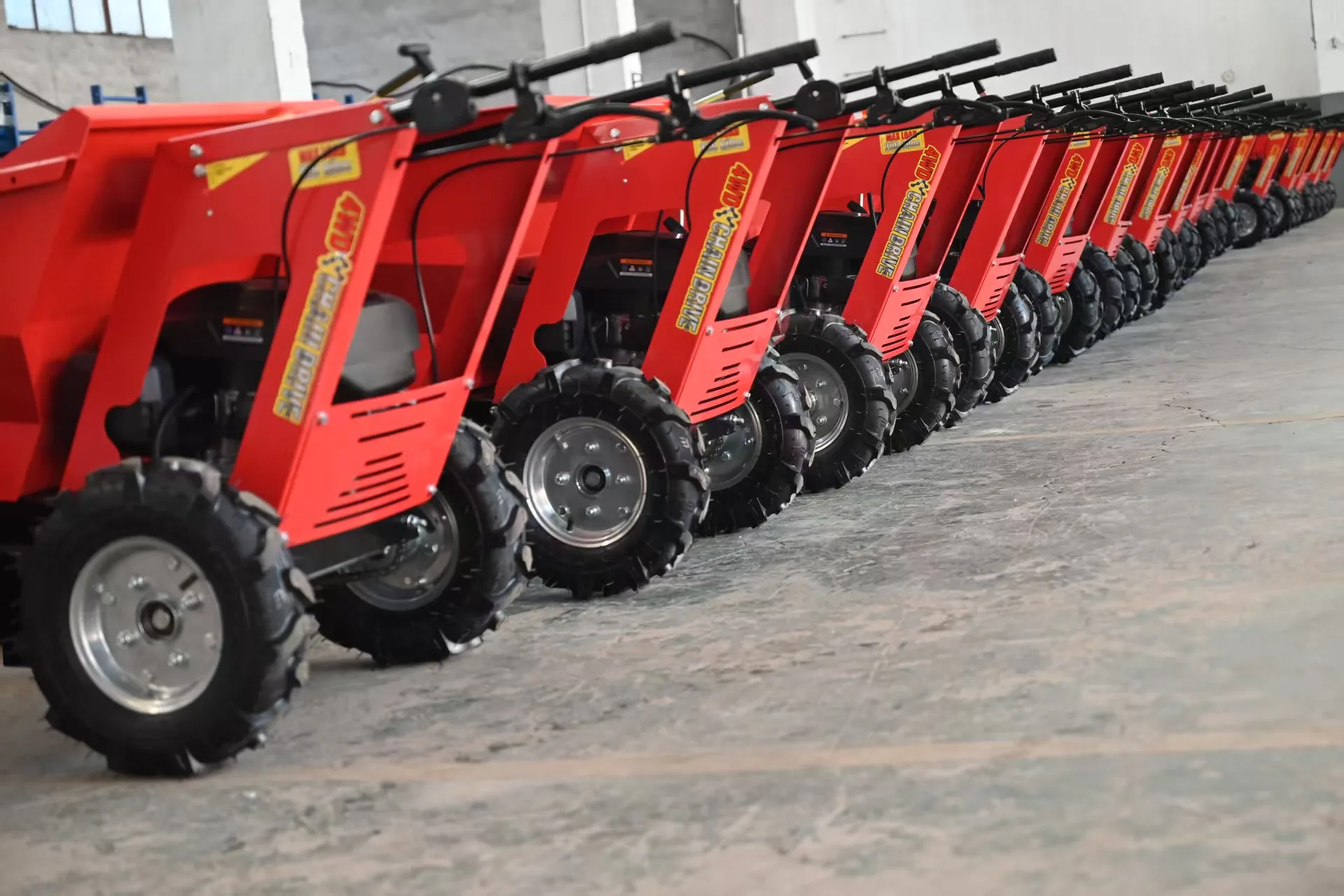 Ergonomic Handle Hand Push Wheeled Dumper Truck Automatic Self-Tipping Hopper Cart Industrial Hauling Trolley
Ergonomic Handle Hand Push Wheeled Dumper Truck Automatic Self-Tipping Hopper Cart Industrial Hauling Trolley
