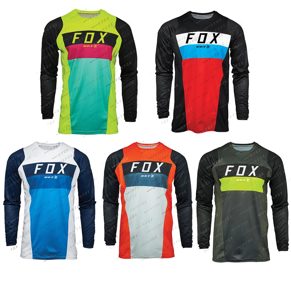 Men's BAT FOX MTB Cycling Jersey Motocross Mountain Bike T-shirt Quick-Dry Breathable Downhill Jersey Maillot Ciclismo Hombre
Men's BAT FOX MTB Cycling Jersey Motocross Mountain Bike T-shirt Quick-Dry Breathable Downhill Jersey Maillot Ciclismo Hombre