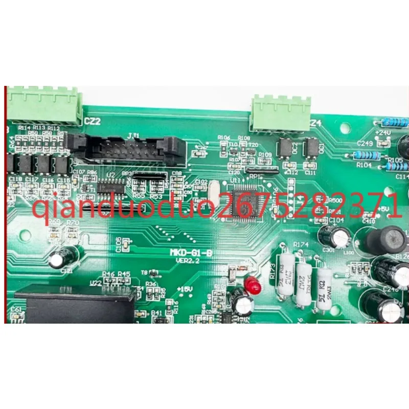 Elevator accessories are suitable for Zhanpeng VVVF door crane control board MKD-G1-B VER2.2/ADB-KB-A
Elevator accessories are suitable for Zhanpeng VVVF door crane control board MKD-G1-B VER2.2/ADB-KB-A