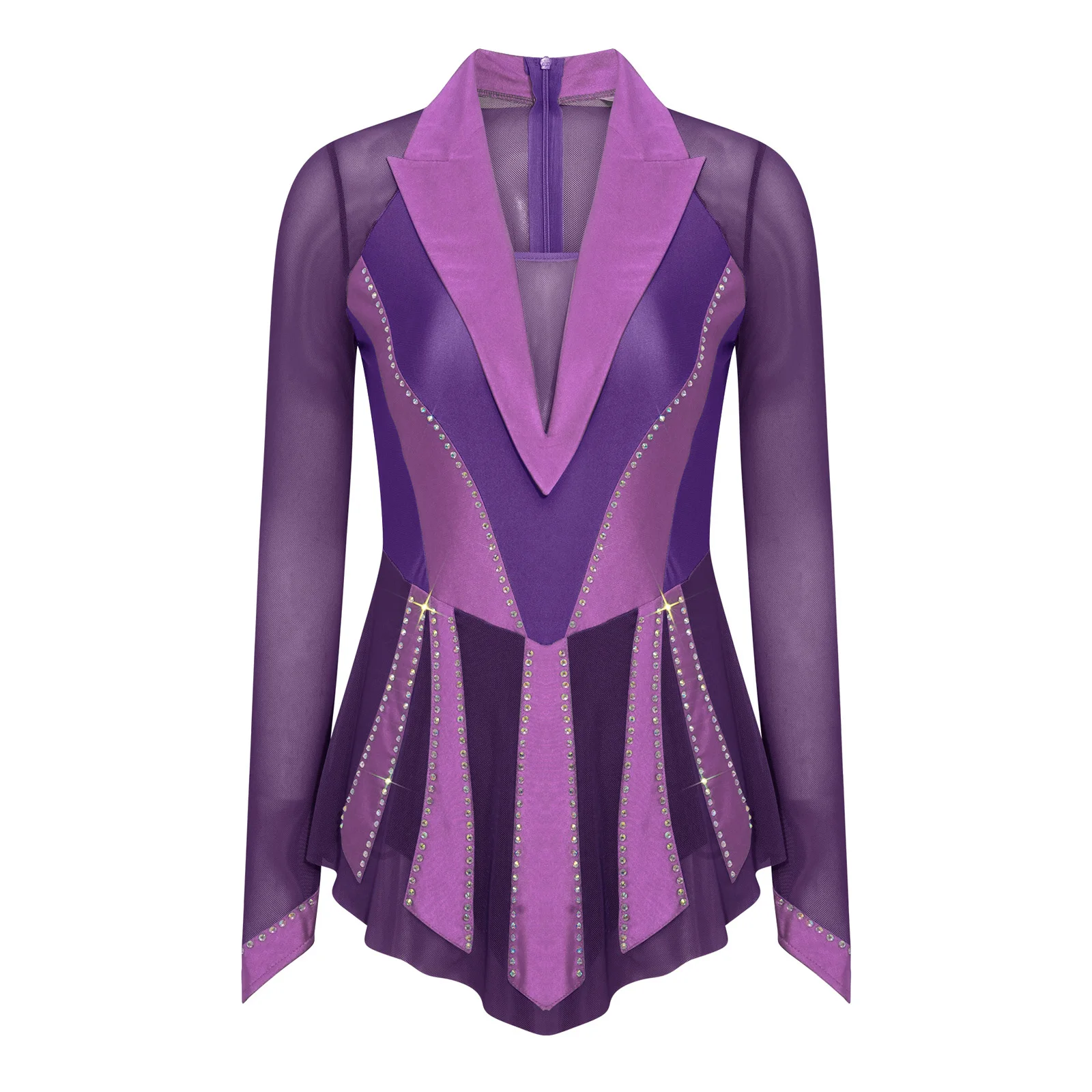 Женские трико для фигурного катания, костюм для выступлений, лирическое балетное танцевальное платье, блестящие стразы, прозрачная сетка, боди с рюшами
Женские трико для фигурного катания, костюм для выступлений, лирическое балетное танцевальное платье, блестящие стразы, прозрачная сетка, боди с рюшами