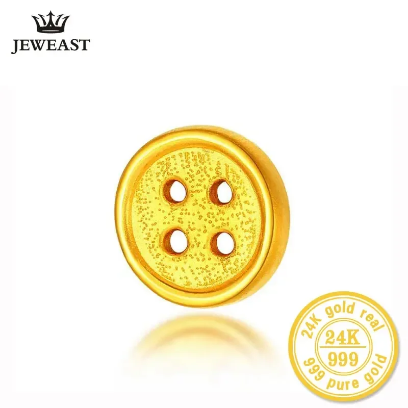 24k Pure Gold Pendant Buttons Real 999 Solid Female Fine Jewelry Yellow Cute Fashion Upscale Charm 2025 New Hot Selling
24k Pure Gold Pendant Buttons Real 999 Solid Female Fine Jewelry Yellow Cute Fashion Upscale Charm 2025 New Hot Selling