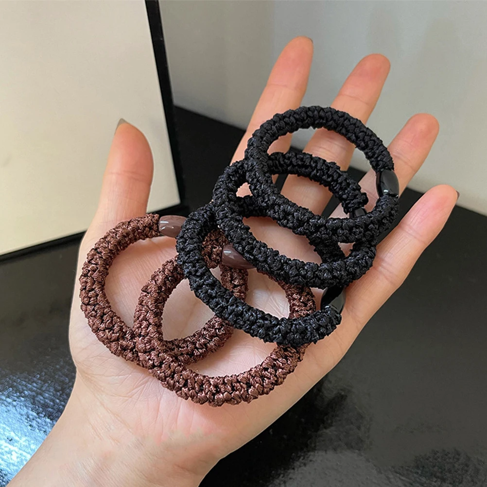 20pcs Thicken Head Rope Elastic Bands Ponytail Holders Hair Ties Comfortable Stretch Black Child Toddler Women Accessories Hair
20pcs Thicken Head Rope Elastic Bands Ponytail Holders Hair Ties Comfortable Stretch Black Child Toddler Women Accessories Hair