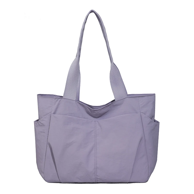 Multi-use Nylon Handbag, Water Repellent Solid Tote Bag, Large Shoulder Bag for Travel & Commuting
Multi-use Nylon Handbag, Water Repellent Solid Tote Bag, Large Shoulder Bag for Travel & Commuting
