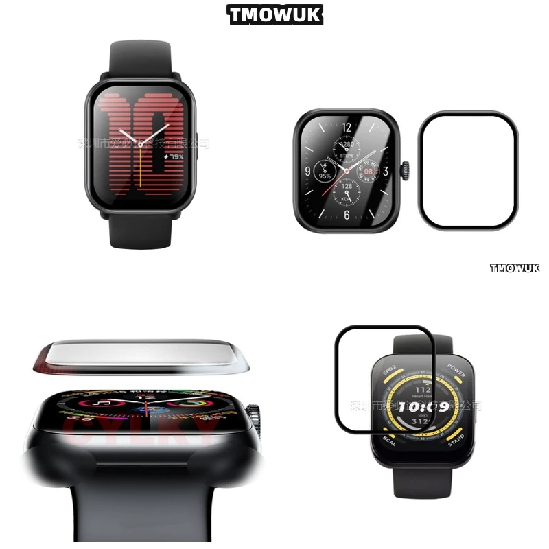 For Amazfit BIP 3 5 6 U Pro Active Unity GTS 2E 2 3 4 MINI, Cutting-Edge Full Coverage Screen Film With Curved Edge Guard
For Amazfit BIP 3 5 6 U Pro Active Unity GTS 2E 2 3 4 MINI, Cutting-Edge Full Coverage Screen Film With Curved Edge Guard