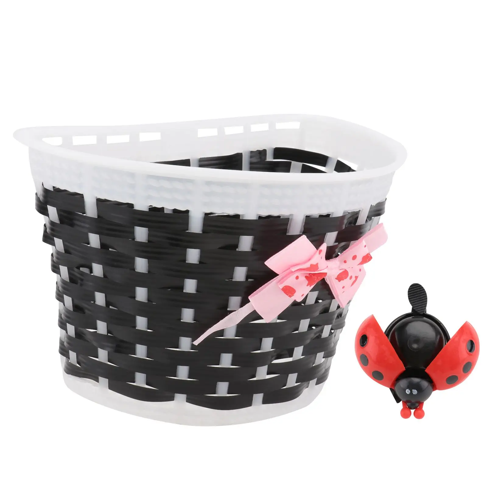 Plastic Pink Woven Bike Bicyclel Storage Basket Basket for Kids Girls Bicycle Storage Scooter Accessories Small Items Decor
Plastic Pink Woven Bike Bicyclel Storage Basket Basket for Kids Girls Bicycle Storage Scooter Accessories Small Items Decor