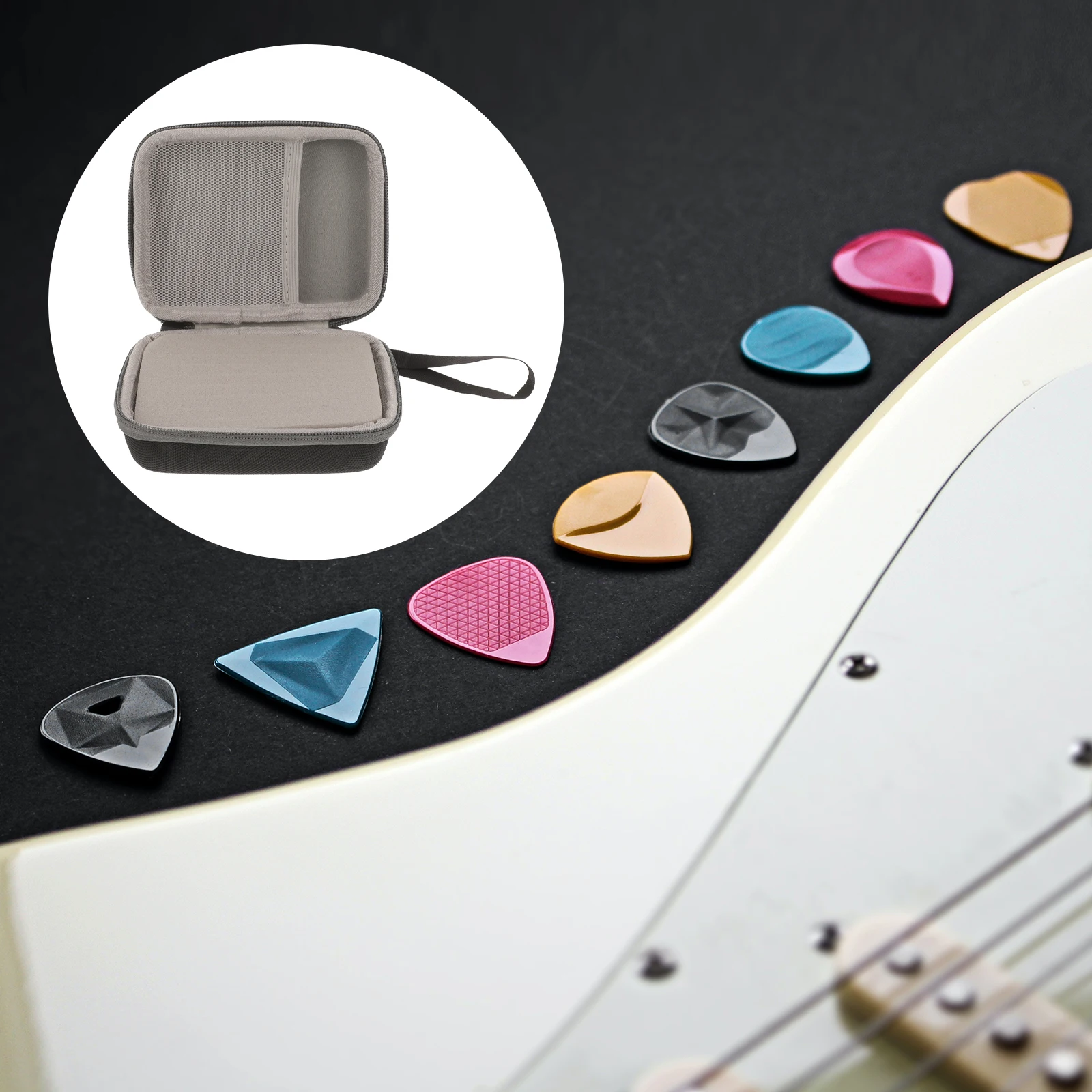 1Pcs High Capacity Guitar Pick Bag Nylon Case Picks Tuners Organizer Travel Accessory Holder
1Pcs High Capacity Guitar Pick Bag Nylon Case Picks Tuners Organizer Travel Accessory Holder