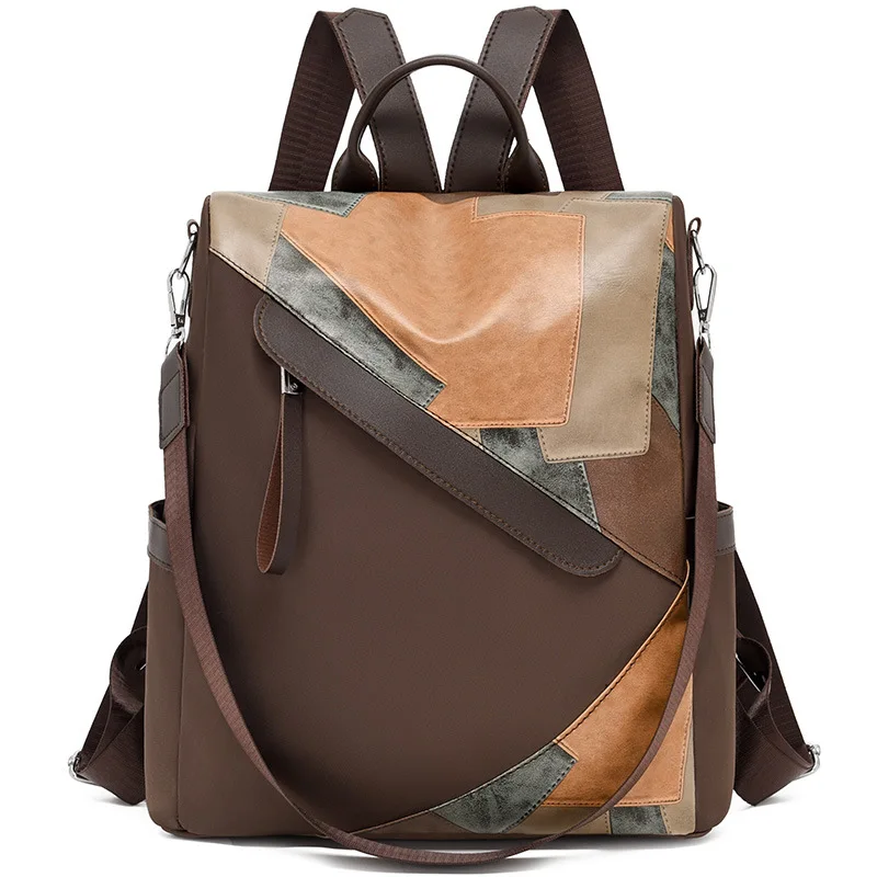 New Backpack Ladies Large Capacity Soft PU Backpack Retro Casual Versatile School Bag Travel Bag
New Backpack Ladies Large Capacity Soft PU Backpack Retro Casual Versatile School Bag Travel Bag
