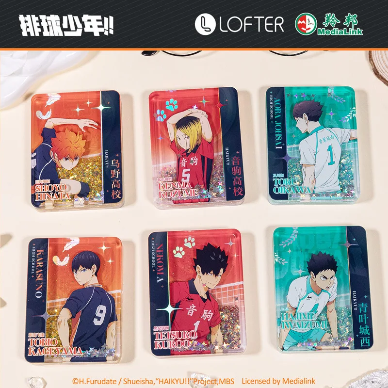 Хайкю!! Shoyo Hinata Tobio Кагеяма Kozume Официальная авторизация Акриловая серия Young Companion Песок Маджонг Стоячие тарелки
Хайкю!! Shoyo Hinata Tobio Кагеяма Kozume Официальная авторизация Акриловая серия Young Companion Песок Маджонг Стоячие тарелки