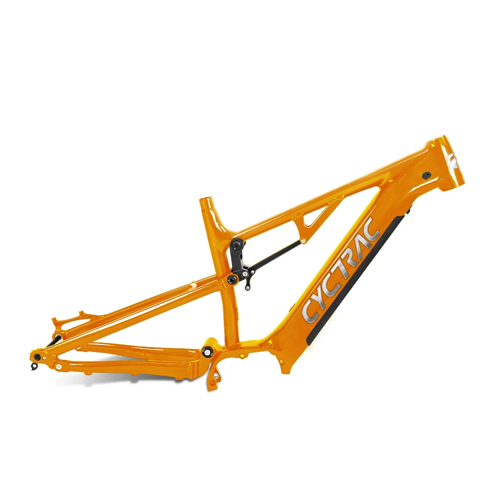 EMTB Bike Alu Full Suspension Ebike Frame Electric Mountain Bike Frame Fit for Bafang Mid Motor M410 M500 M510 M600
EMTB Bike Alu Full Suspension Ebike Frame Electric Mountain Bike Frame Fit for Bafang Mid Motor M410 M500 M510 M600