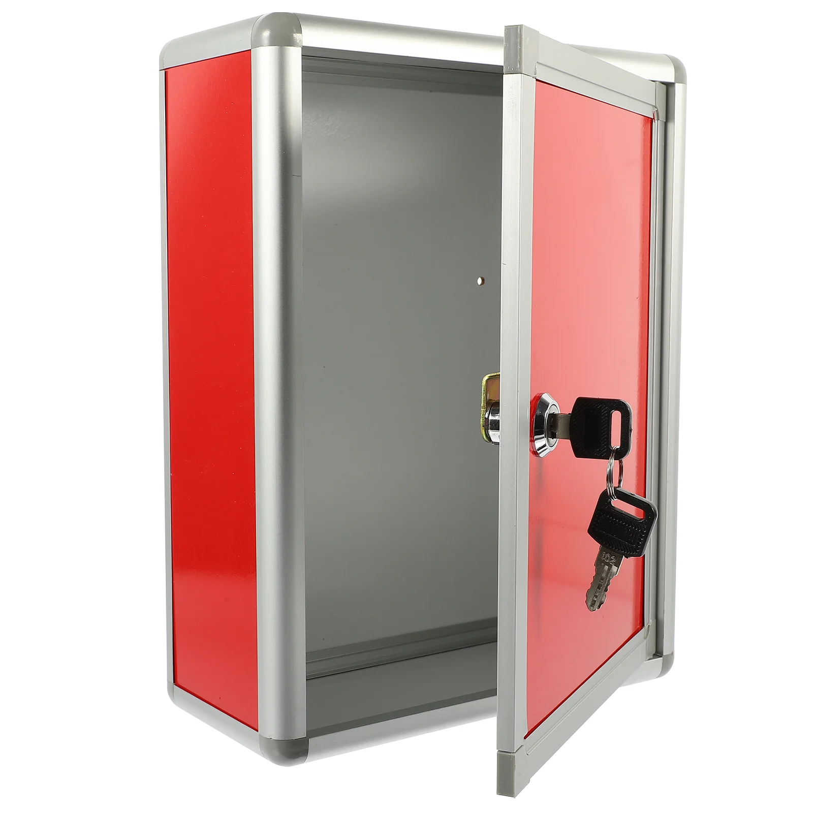 Suggestion Box Wall Mount Mailbox Retro Letter Container Aluminum Lockable Storage Home Office Use Space Saving Design
Suggestion Box Wall Mount Mailbox Retro Letter Container Aluminum Lockable Storage Home Office Use Space Saving Design