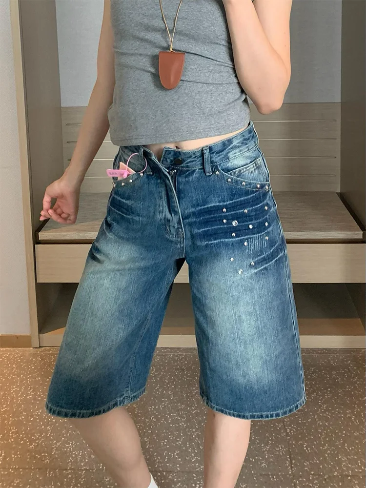 Retro American Large Size Denim Shorts Women's Casual Washed Bamboo Water Saving Jeans Seven-Foot Pants Street Straight Leg S...
Retro American Large Size Denim Shorts Women's Casual Washed Bamboo Water Saving Jeans Seven-Foot Pants Street Straight Leg S...