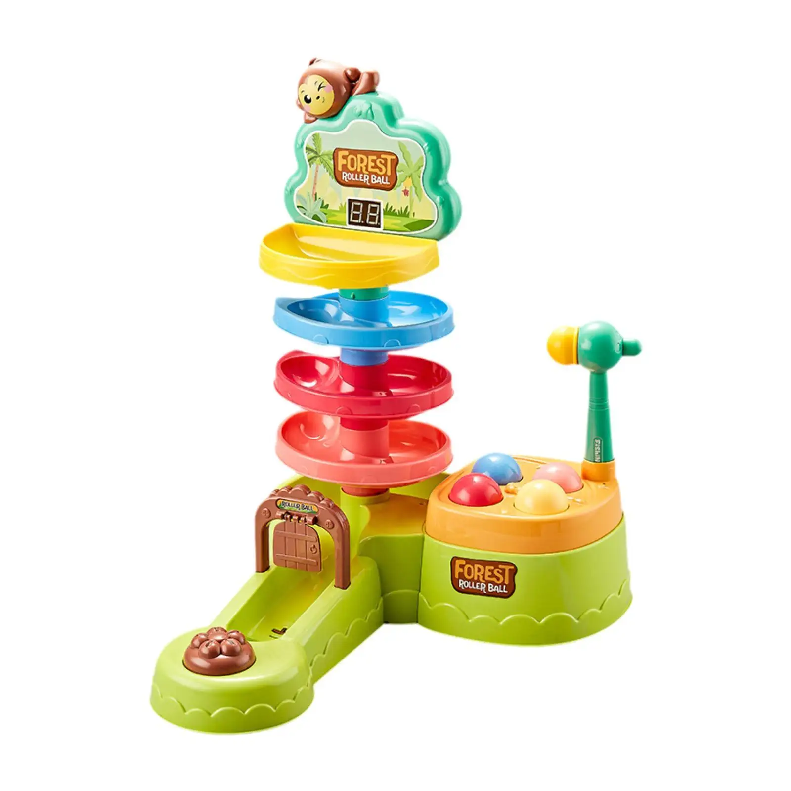 Drop and Ball Ramp Toy Ball Ramp Activity Center Early Learning Activity Toy for Girls Boys Children Kids Baby Party Favors
Drop and Ball Ramp Toy Ball Ramp Activity Center Early Learning Activity Toy for Girls Boys Children Kids Baby Party Favors
