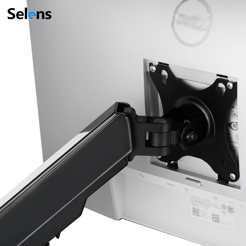 Selens Swivel Arm with Adjustable Tilt VESA Plate (100mm) ,5/8" Base, Compatible Standard Monitor,Load Capacity: 26.4lb (12KG)
Selens Swivel Arm with Adjustable Tilt VESA Plate (100mm) ,5/8" Base, Compatible Standard Monitor,Load Capacity: 26.4lb (12KG)