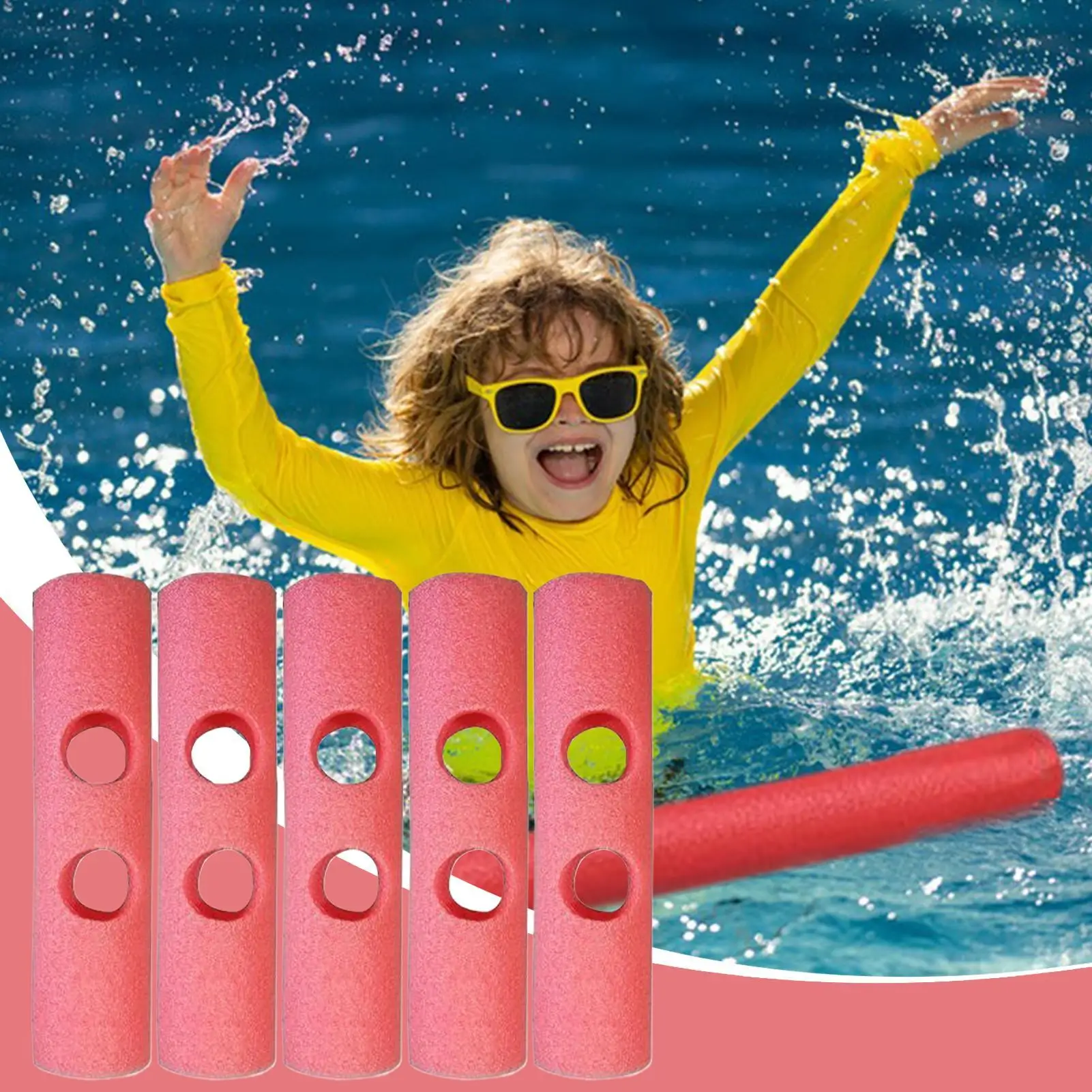 5 Pieces Pool Noodle Connectors Pool Attachments Sports And Leisure Toys for Family Youth Teens Boys Girls Friends Accessories
5 Pieces Pool Noodle Connectors Pool Attachments Sports And Leisure Toys for Family Youth Teens Boys Girls Friends Accessories
