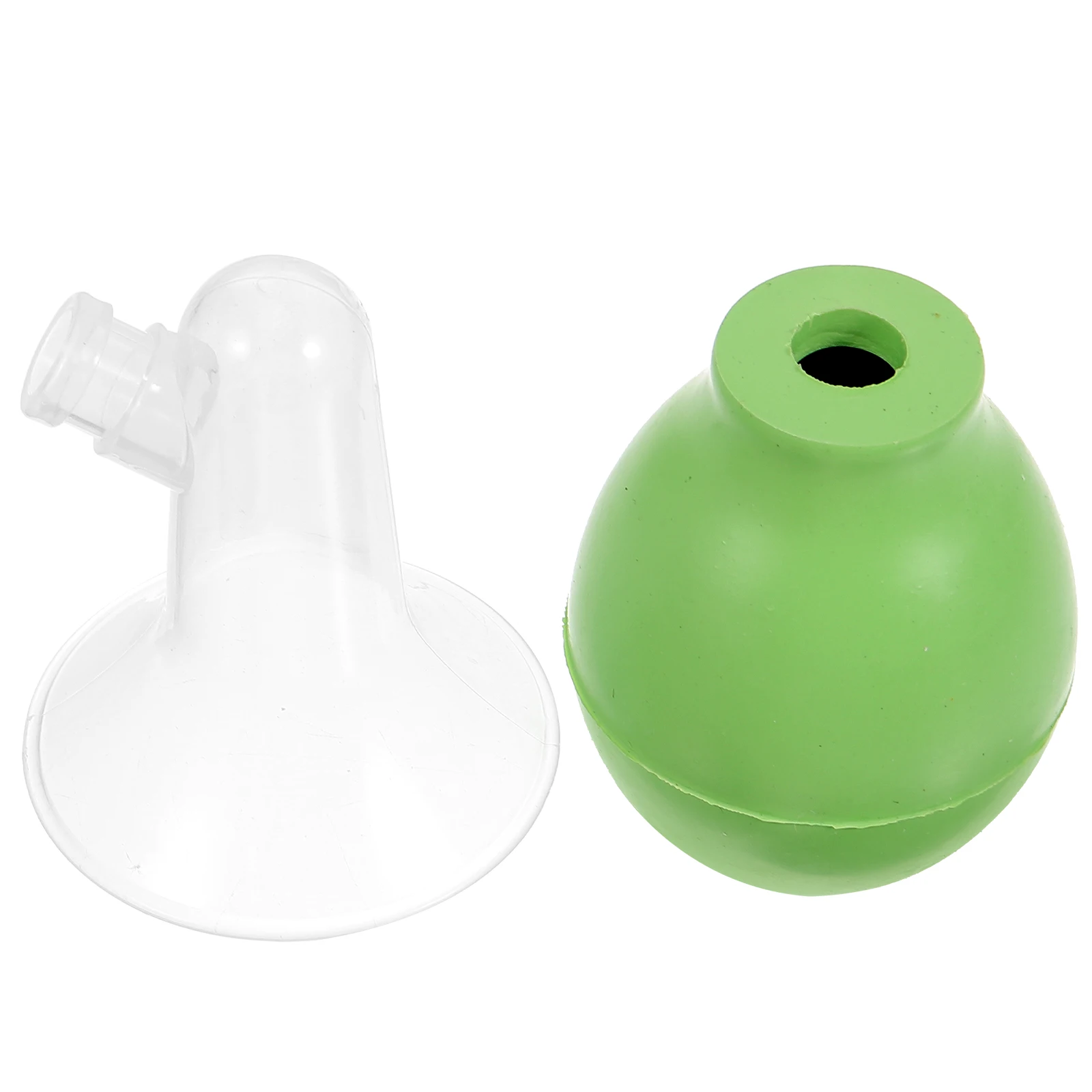 Manual Breast Pump Green Transparent Horn Durable Safe Smooth Surface Comfortable Easy Operation Portable Suction Tool
Manual Breast Pump Green Transparent Horn Durable Safe Smooth Surface Comfortable Easy Operation Portable Suction Tool
