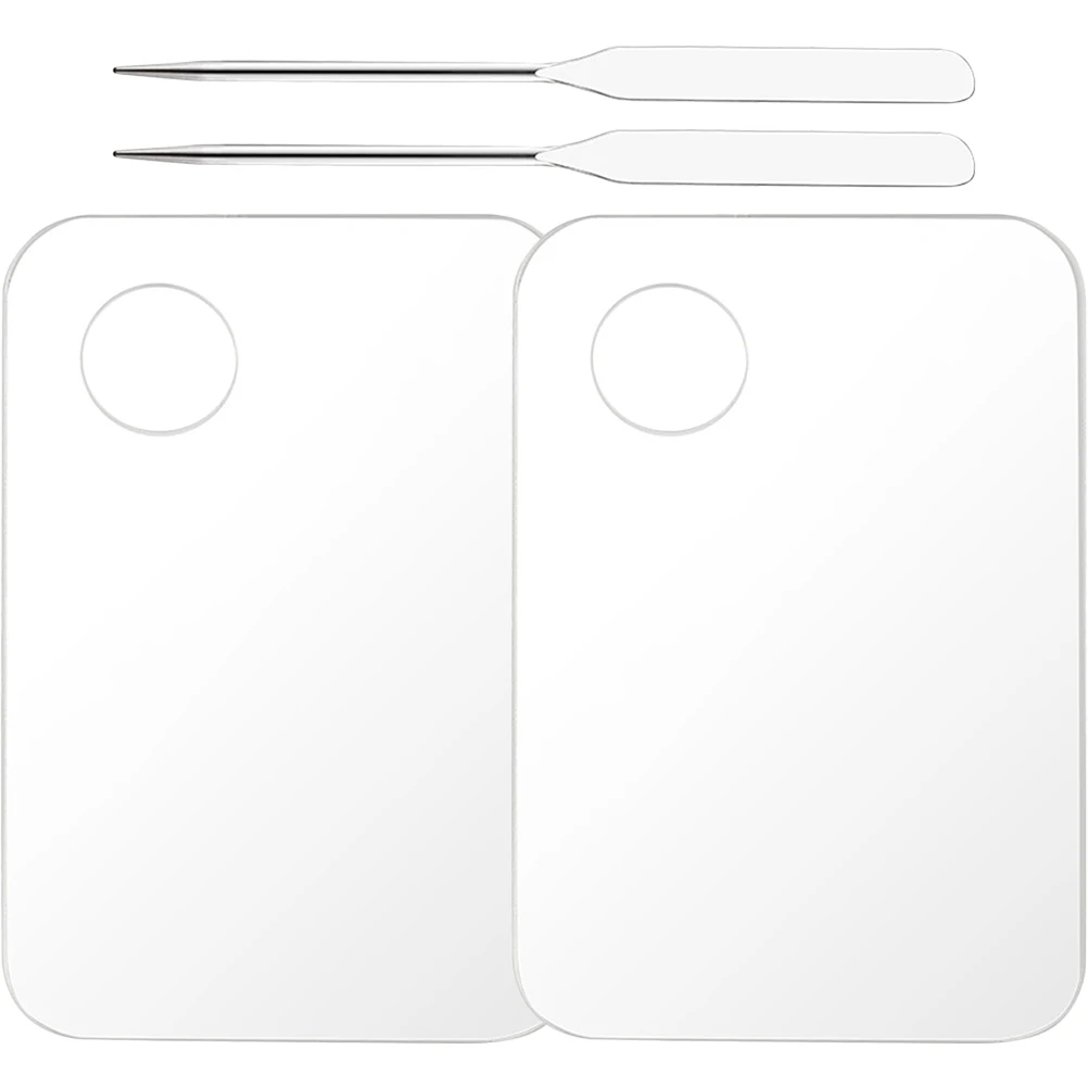 Color Stick Set Stainless Steel Palette Makeup Mixing Tray Spatula Tool Kit Acrylic Paint Watercolor Foundation
Color Stick Set Stainless Steel Palette Makeup Mixing Tray Spatula Tool Kit Acrylic Paint Watercolor Foundation