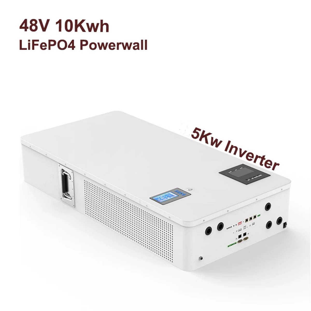48V Lithium Ion Battery Powerwall Home Solar Battery 48V 200Ah LiFePO4 Energy Storage Battery With 5KW Inverter
48V Lithium Ion Battery Powerwall Home Solar Battery 48V 200Ah LiFePO4 Energy Storage Battery With 5KW Inverter