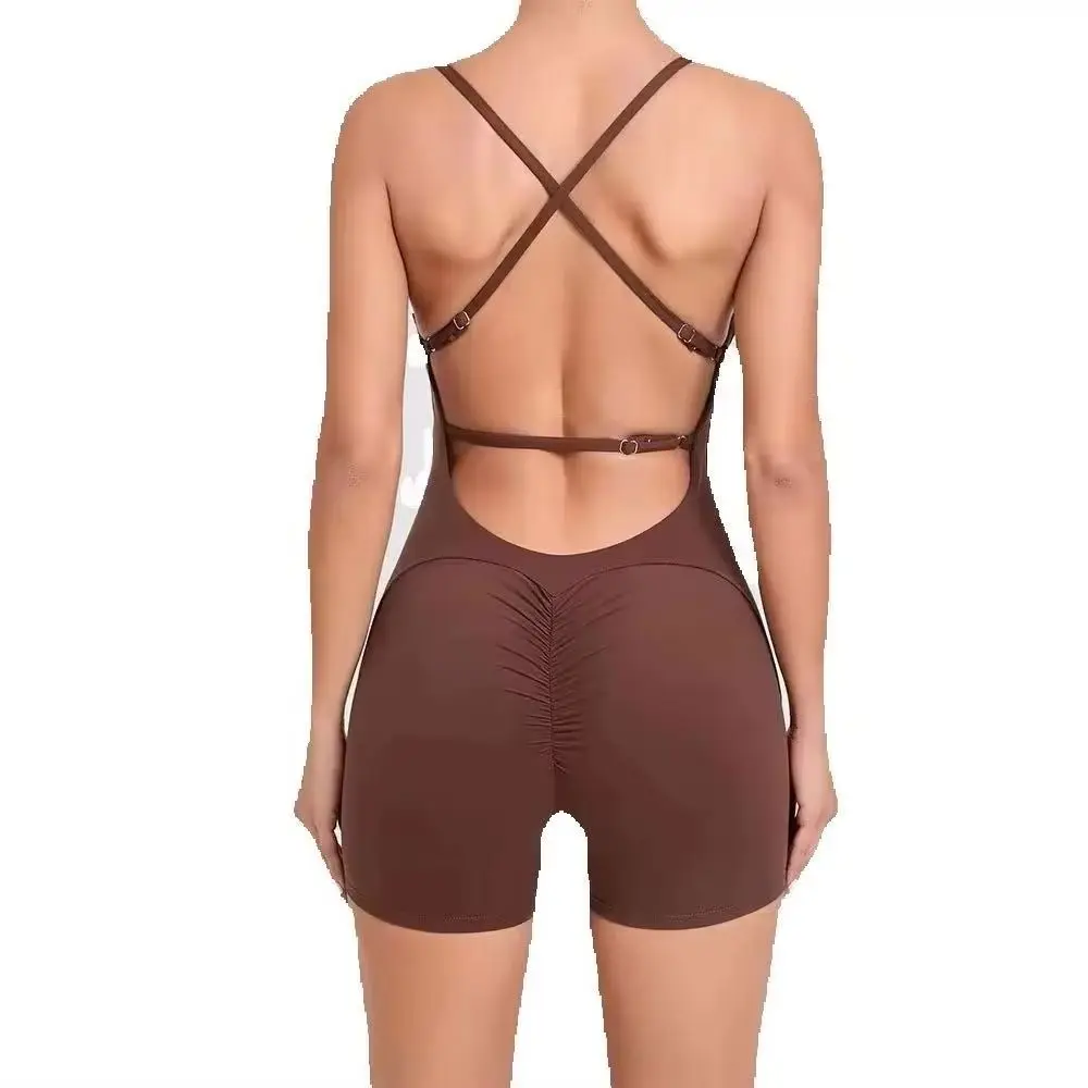 Yoga Set One Piece Sports Set Women Short Gym Set Training Sexy Rompers Sleeveless Workout Jumpsuit Female Gym Bodysuits Women
Yoga Set One Piece Sports Set Women Short Gym Set Training Sexy Rompers Sleeveless Workout Jumpsuit Female Gym Bodysuits Women