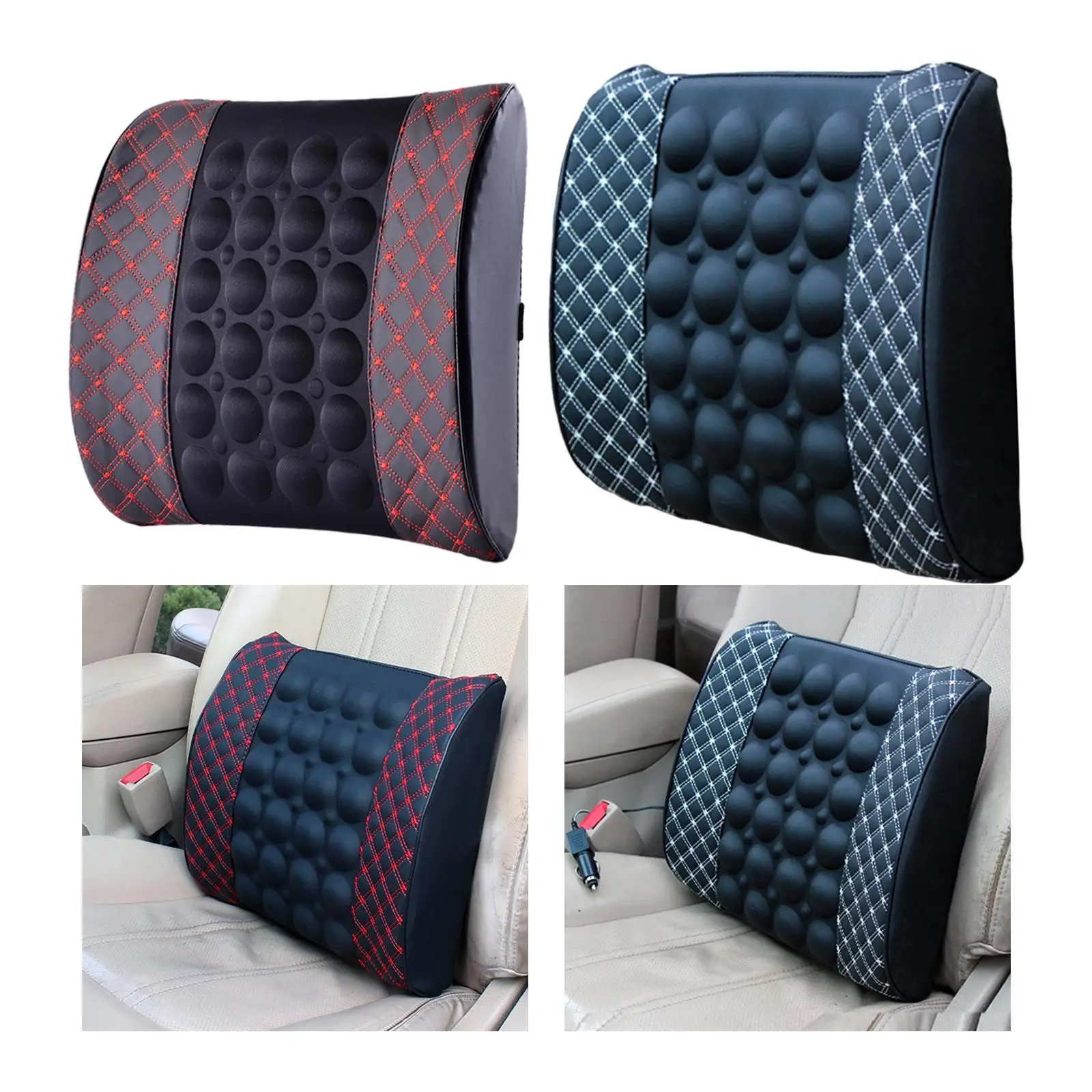 Car Support Pillow Safety Chair Cushion Headrest Support 12V Waist Support Cushion Pillow Fits for Relaxation Car
Car Support Pillow Safety Chair Cushion Headrest Support 12V Waist Support Cushion Pillow Fits for Relaxation Car