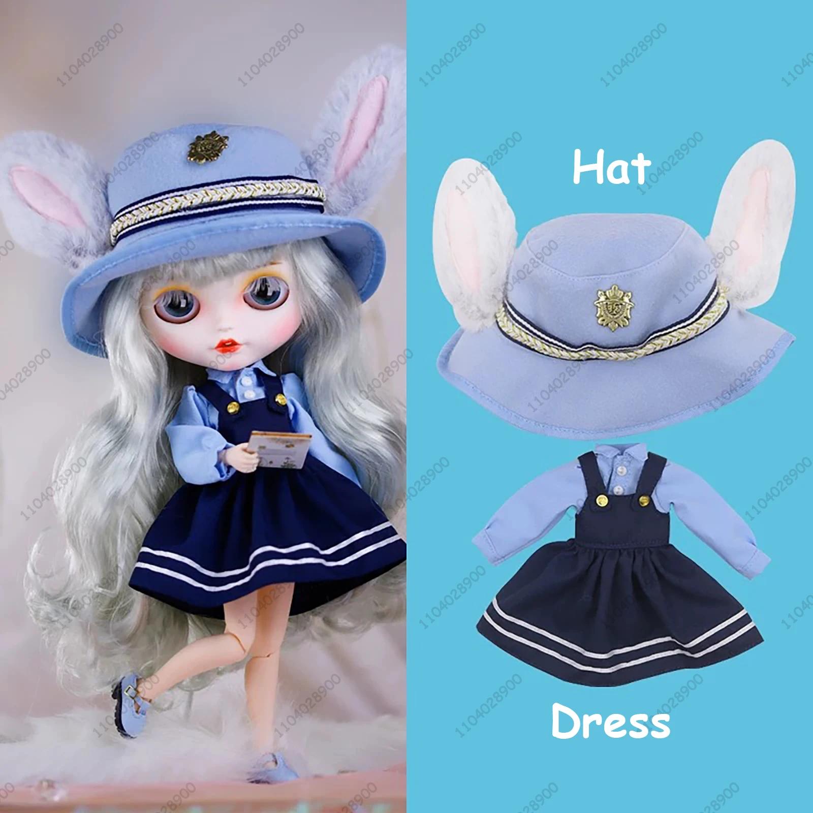 ICY DBS Blyth 30 см 1/6 кукольная одежда OB24 Azone Judith Bunny офицерский костюм шляпа платье кукольная одежда подарок для девочки игрушка
ICY DBS Blyth 30 см 1/6 кукольная одежда OB24 Azone Judith Bunny офицерский костюм шляпа платье кукольная одежда подарок для девочки игрушка