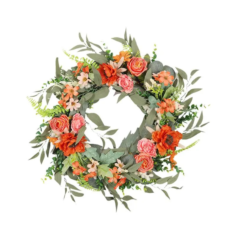 Autumn Wreath 20-Inch Door Wreath Adorned With Pink Orange Flowers Outdoor Thanksgiving Decorations Front Door Fall Wreaths Home
Autumn Wreath 20-Inch Door Wreath Adorned With Pink Orange Flowers Outdoor Thanksgiving Decorations Front Door Fall Wreaths Home