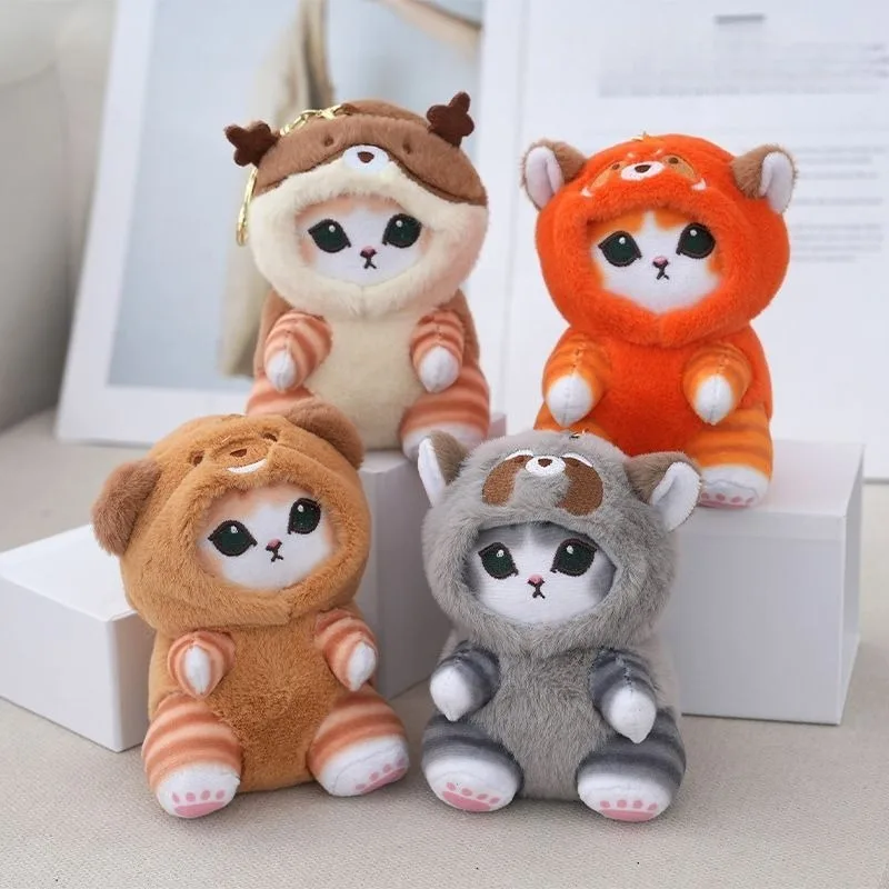 New 13cm Mofusand Cute Cartoon Plush Pendant Adorable Stuffed Toy Keychain Lovely Bag Charm for Decoration and Gifts
New 13cm Mofusand Cute Cartoon Plush Pendant Adorable Stuffed Toy Keychain Lovely Bag Charm for Decoration and Gifts