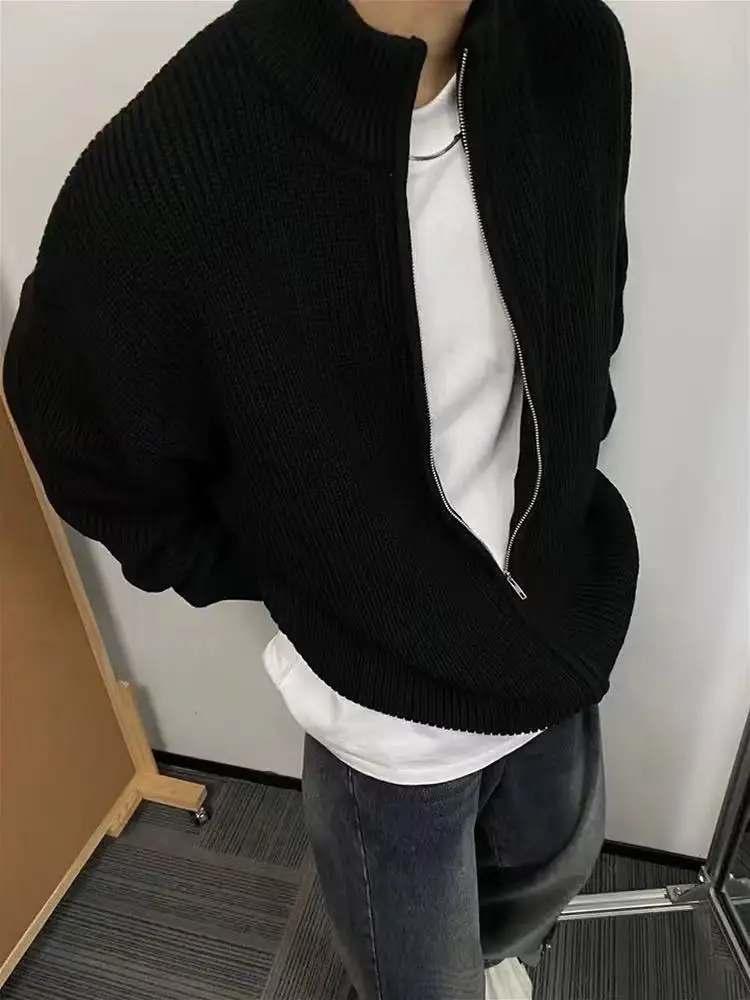 Мужской свитер с высоким воротником на молнии, винтажный вязаный кардиган премиум-класса для пар, осенне-зимняя новинка...
Мужской свитер с высоким воротником на молнии, винтажный вязаный кардиган премиум-класса для пар, осенне-зимняя новинка...