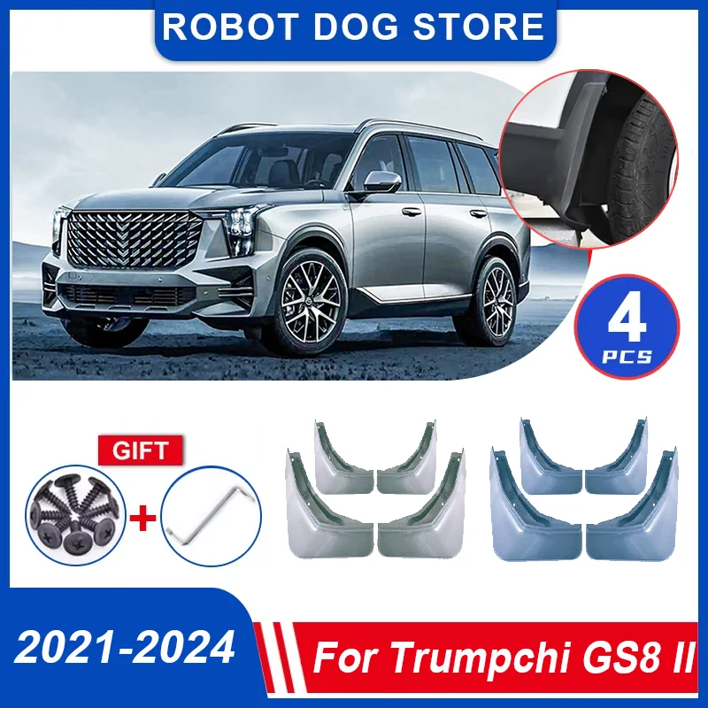 4PCS Painted Muds For Trumpchi GS8 II 2024 Accessories 2021-2023 Front Splash Guards Rear MudFlaps Fender Flares Car Accessories
4PCS Painted Muds For Trumpchi GS8 II 2024 Accessories 2021-2023 Front Splash Guards Rear MudFlaps Fender Flares Car Accessories