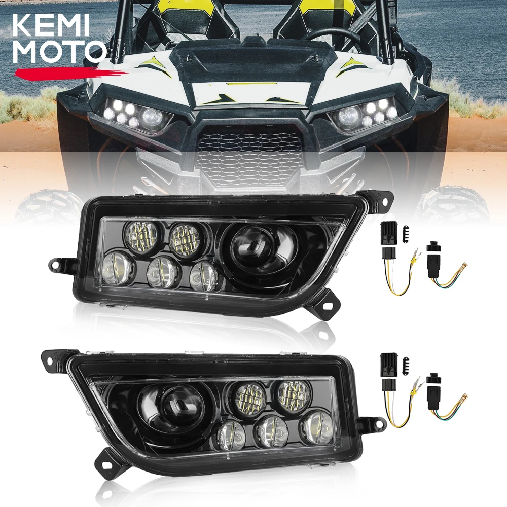 2PCS RZR LED Front Headlight Compatible with Polaris RZR XP 1000/4 1000 /XP Turbo /Turbo S /4 turbo RZR 900 /S 900 2014-2023
2PCS RZR LED Front Headlight Compatible with Polaris RZR XP 1000/4 1000 /XP Turbo /Turbo S /4 turbo RZR 900 /S 900 2014-2023