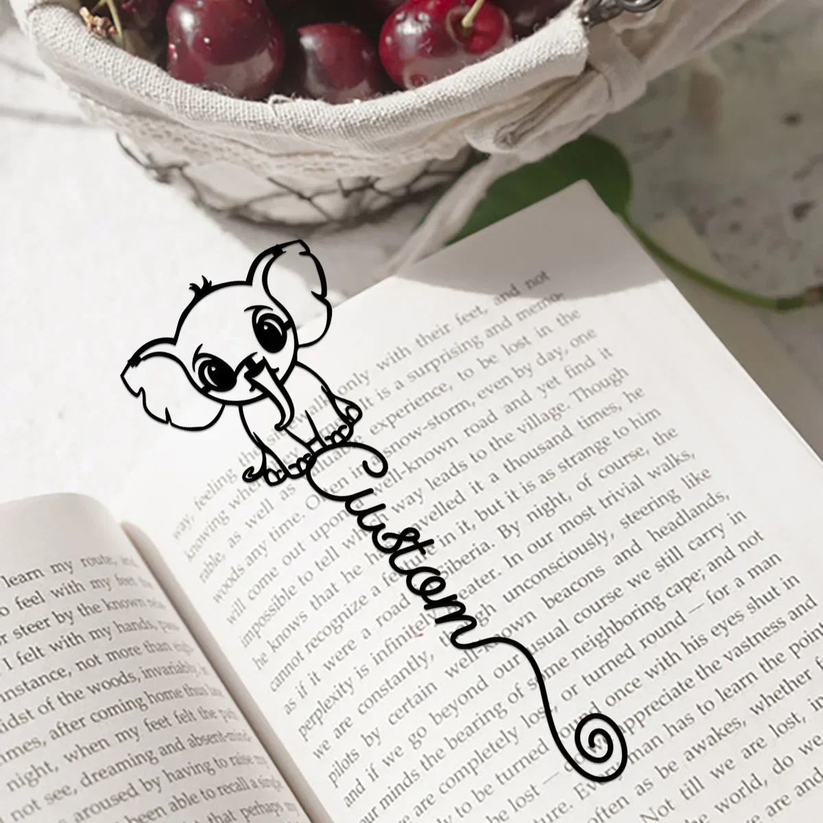 Custom Personalized-Bookmark, Book Lover Gift, Cute Little Elephant Bookmark, Back To School Gift, Teacher Gift, Unique Bookmark
Custom Personalized-Bookmark, Book Lover Gift, Cute Little Elephant Bookmark, Back To School Gift, Teacher Gift, Unique Bookmark