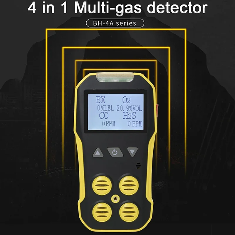 4 IN 1 Muiti Gas Analyzer with Gas Sampler Pump Combustible CO O2 H2S Carbon Monoxide Gas Leak Detector Professional Gas Monitor
4 IN 1 Muiti Gas Analyzer with Gas Sampler Pump Combustible CO O2 H2S Carbon Monoxide Gas Leak Detector Professional Gas Monitor