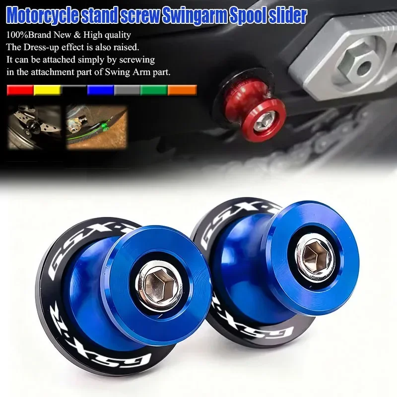 For GSX-R GSXR 1000 750 600 K1 K2 K3 K4 K5 K6 K7 K8 K9 K11 Motorcycle Swingarm Spools 8MM Stand Screws M8 Aluminum Accessories
For GSX-R GSXR 1000 750 600 K1 K2 K3 K4 K5 K6 K7 K8 K9 K11 Motorcycle Swingarm Spools 8MM Stand Screws M8 Aluminum Accessories