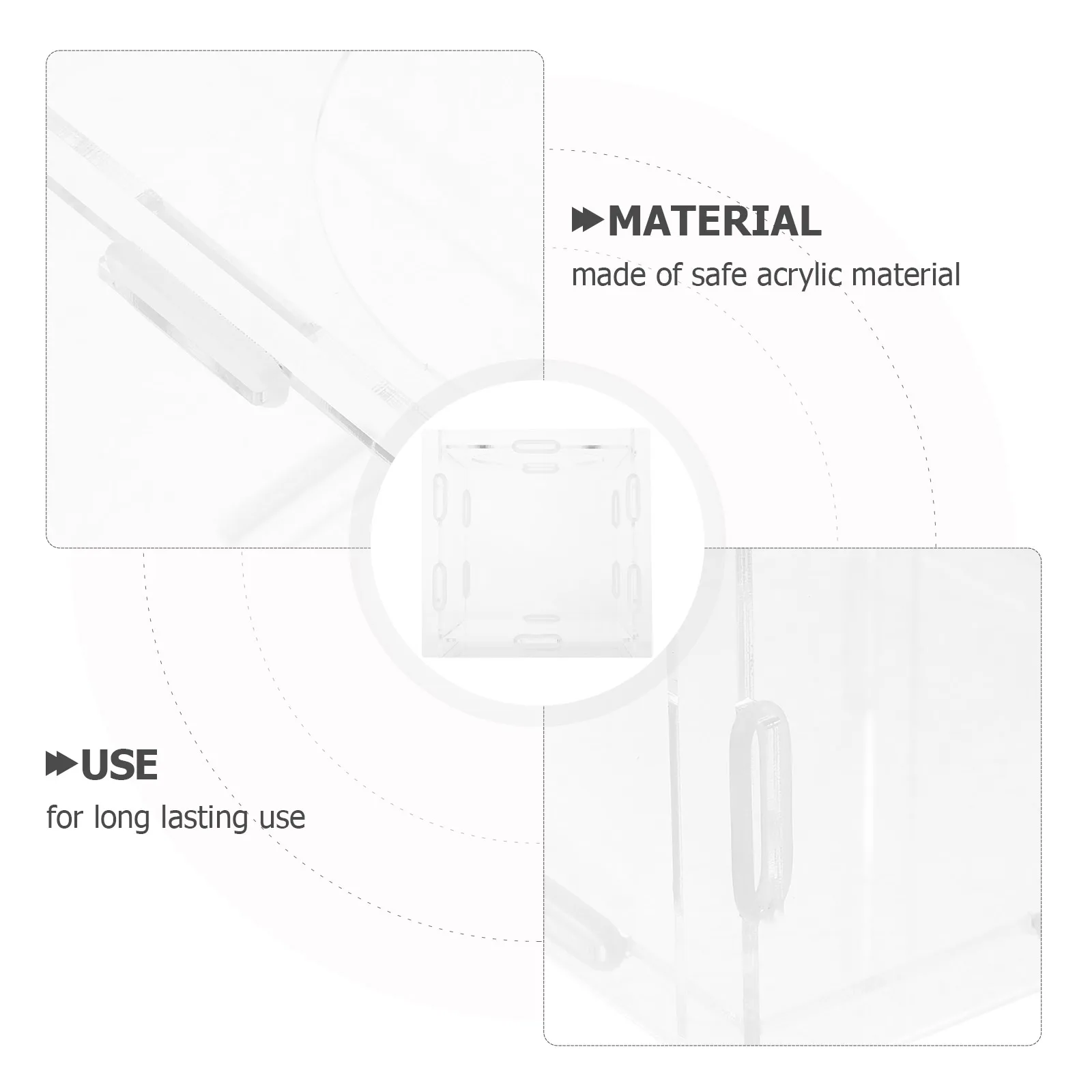 1pc Sturdy Acrylic Raffle Box for Lottery Tickets Coupons Cash Storage Multi-Functional Transparent Ticket Ball Box Donation
1pc Sturdy Acrylic Raffle Box for Lottery Tickets Coupons Cash Storage Multi-Functional Transparent Ticket Ball Box Donation